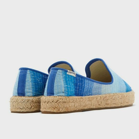 Shades of Blue Soludos Platform Espadrilles - Picture 4 of 6